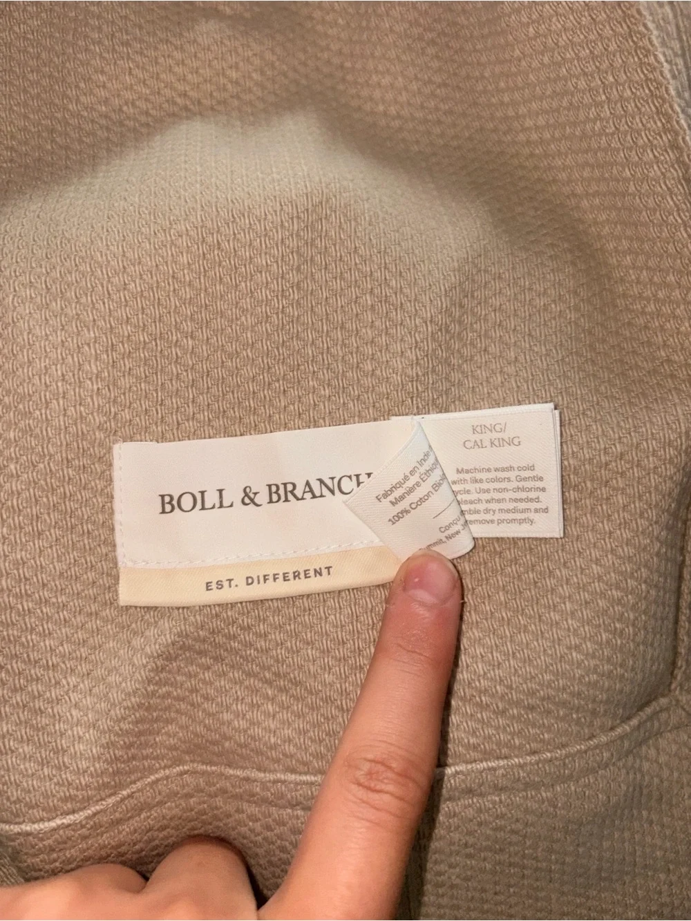 Boll & Branch soft breathable